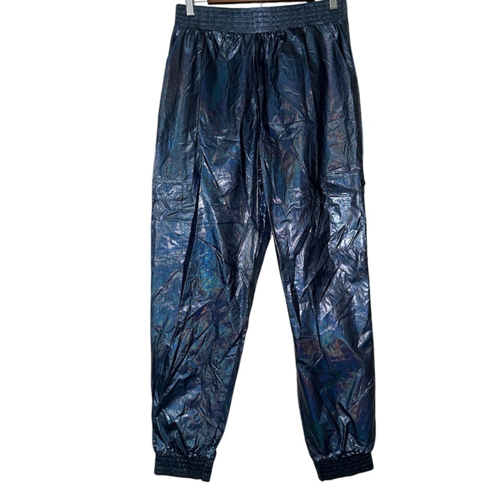 Victoria’s Secret NWT shiny cargo joggers SIZE SMALL